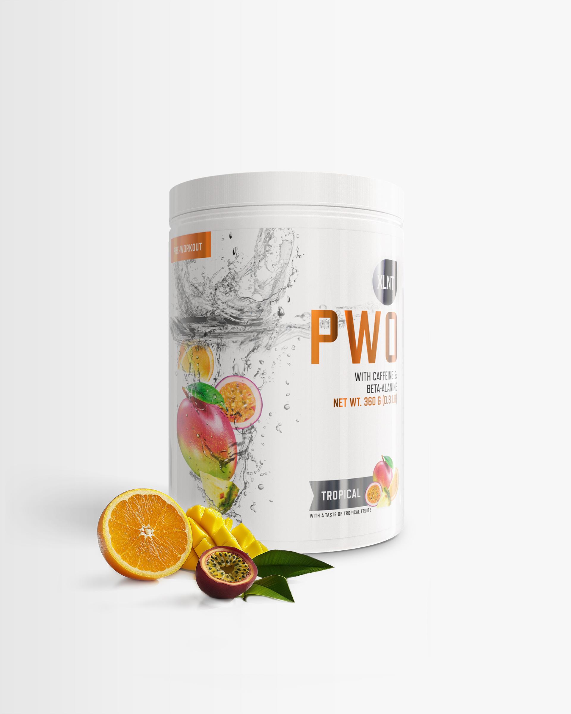 XLNT Sports 3 x XLNT Sports PWO - 360 gram - Bubble Fizz - Pre workout