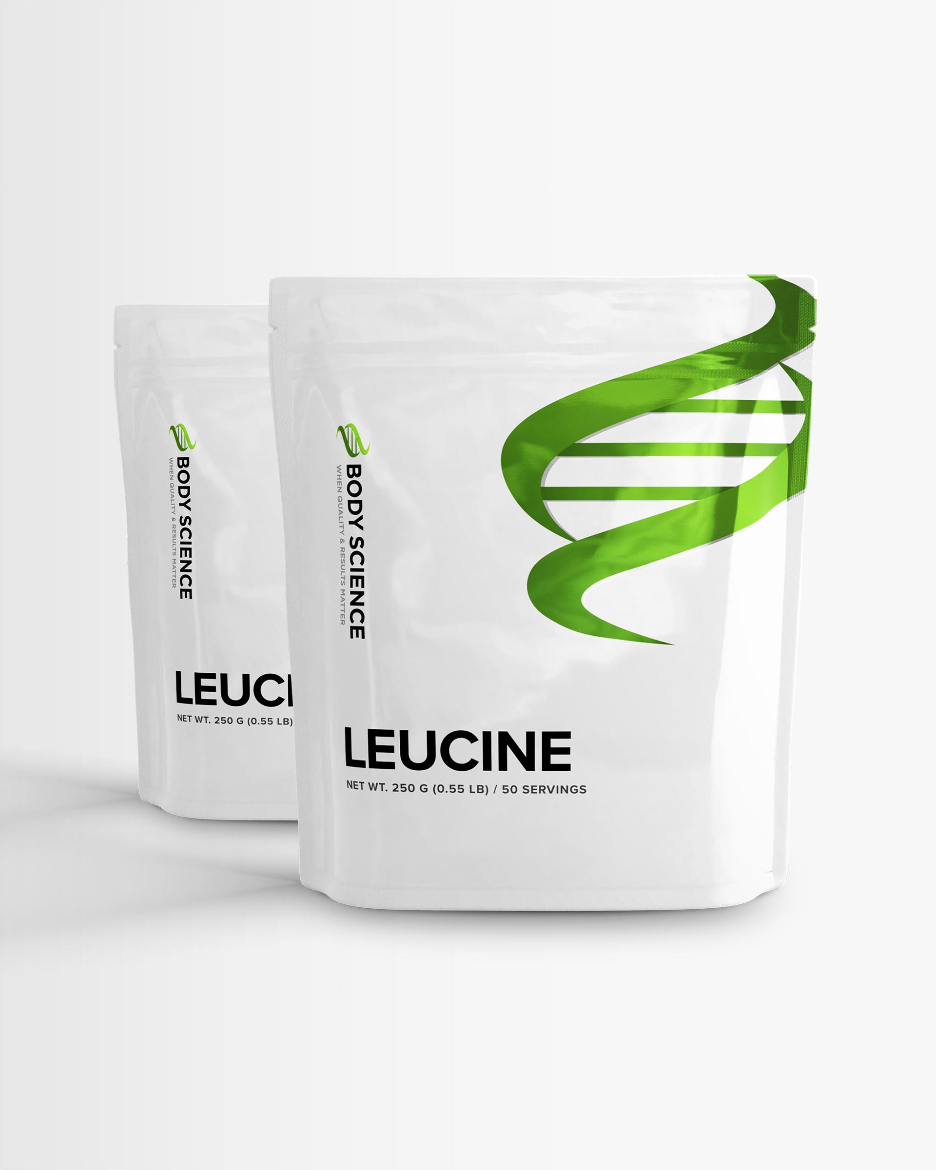 Body Science 2 x Body Science Leucine - 250g
