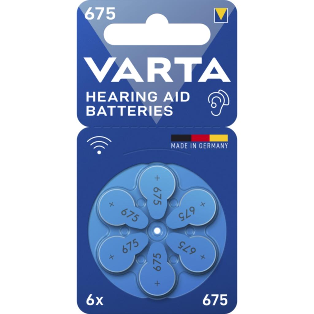 Varta Varta Varta HAB 675 Batteri - 6-pakning