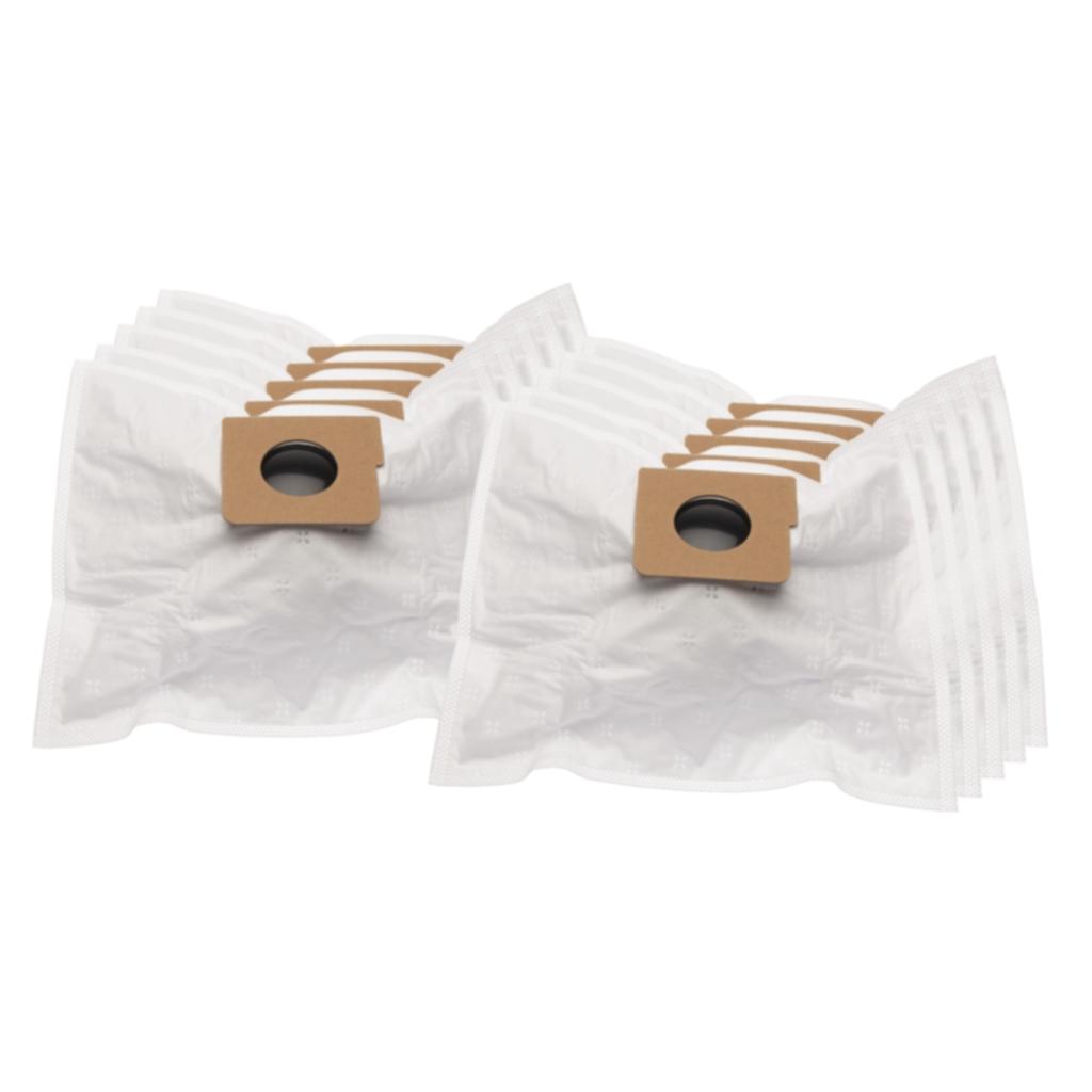 Premium Premium Støvsugerposer, syntetfiber, 10st. + motorfilter DU12109-2 Tilsvarer: N/A