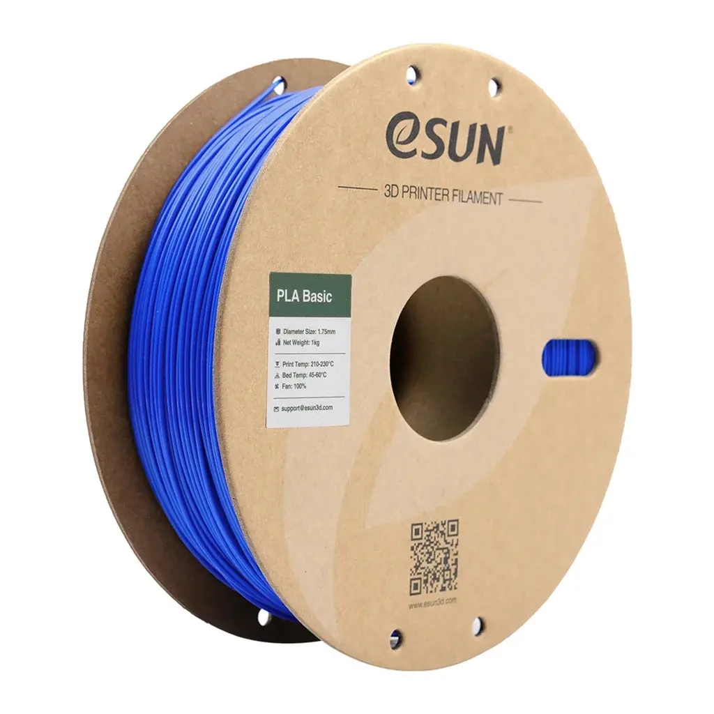 eSun eSun eSUN PLA-Basic - Blue - 1.75mm - 1kg 6922572210974 Tilsvarer: N/A