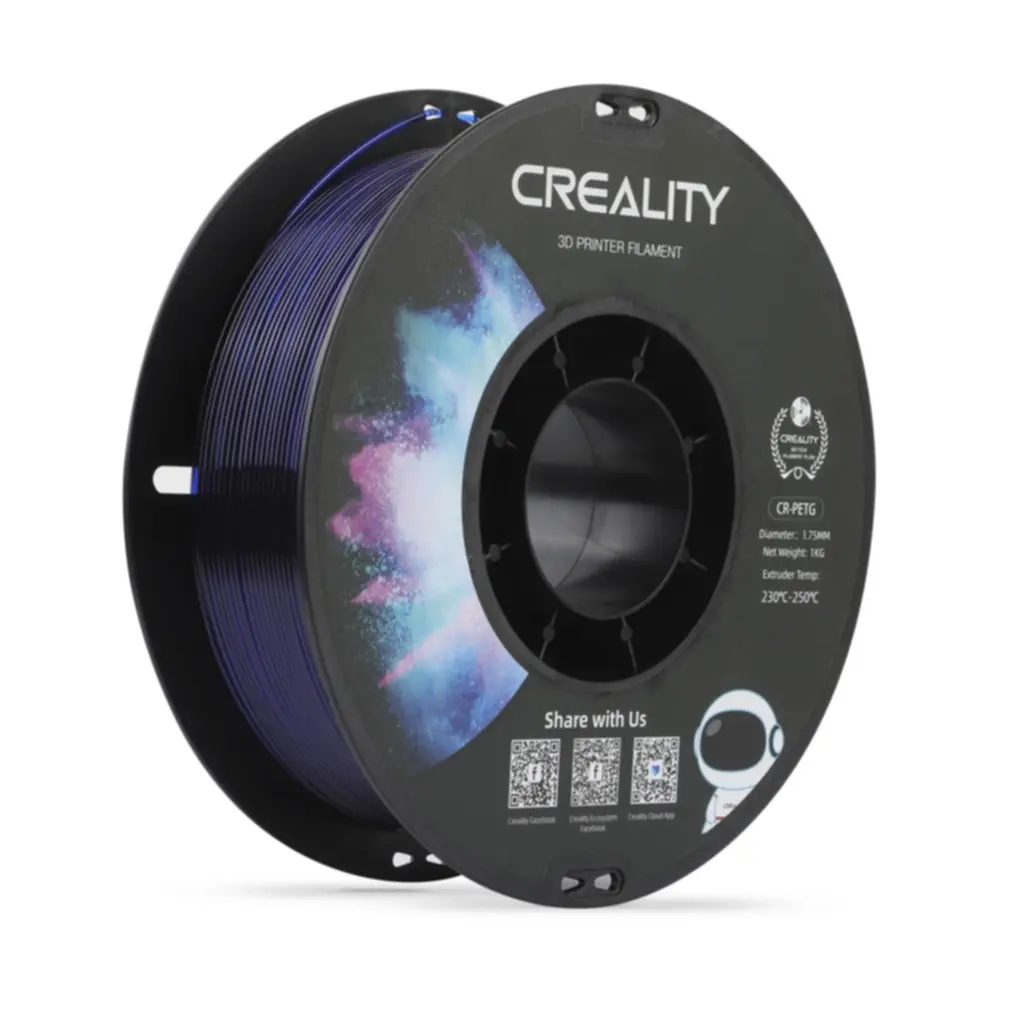 Creality Creality Creality CR-PETG - 1.75mm - 1kg Blue Translucent 6971636409601 Tilsvarer: N/A