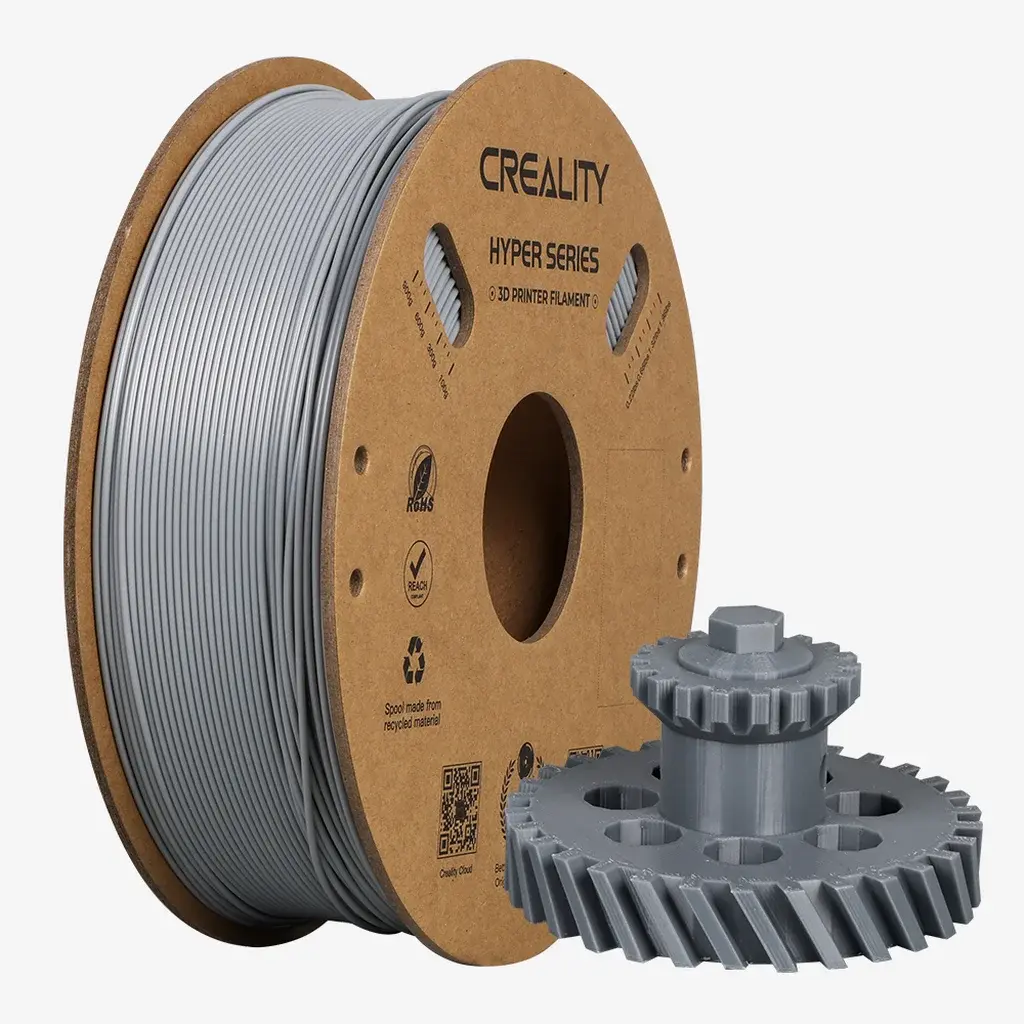 Creality Creality Creality Hyper ABS - 1.75mm - 1kg Grå 6971636403647 Tilsvarer: N/A