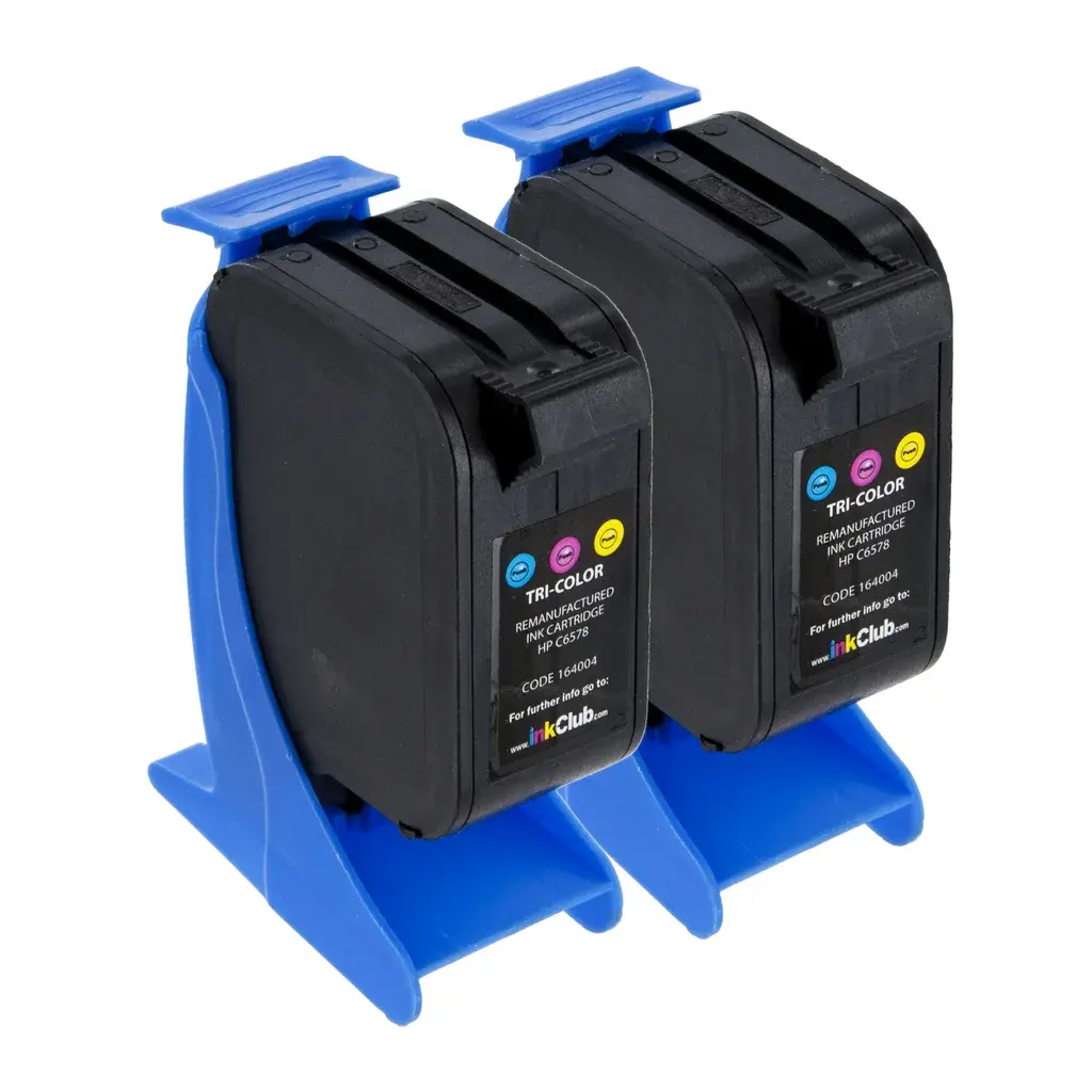inkClub Blekkpatron 3 farge 1200 sider, 2pk