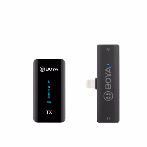 Boya Boya By-xm6-s3 Trådløst Mikrofonsystem For Lightning