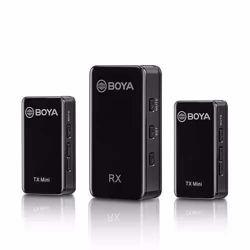 Boya Boya By-xm6-s2 Mini Trådløst Mikrofonsystem