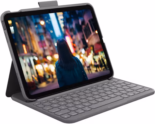 Logitech Logitech Slim Folio Ipad 10th Gen, Ipad 11th Gen Nordisk Grå