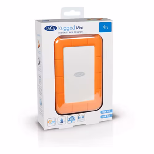 LaCie Lacie Rugged Mini 2tb Oransje