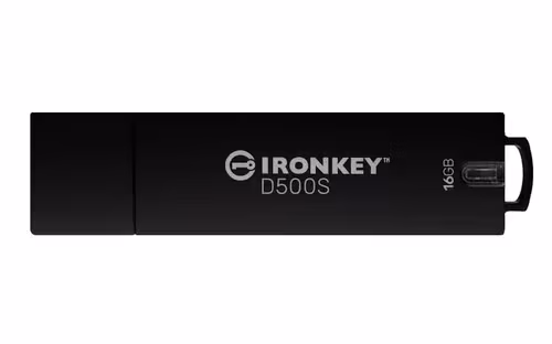Kingston Kingston Ironkey D500s 16gb Usb-a Svart