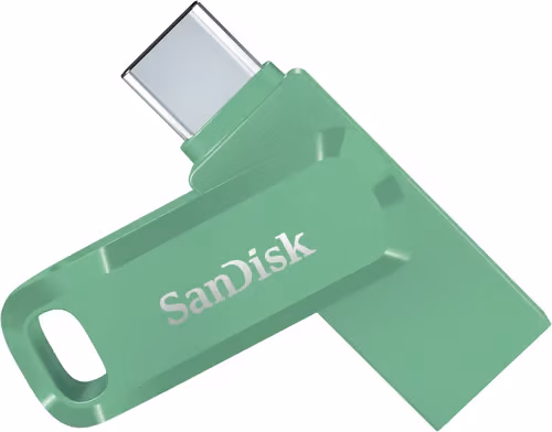 SanDisk Sandisk Ultra Dual Drive Go 64gb Usb-a / Usb-c Grønn