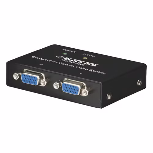 Black Box Black Box Compact Vga Video Splitter 2-port