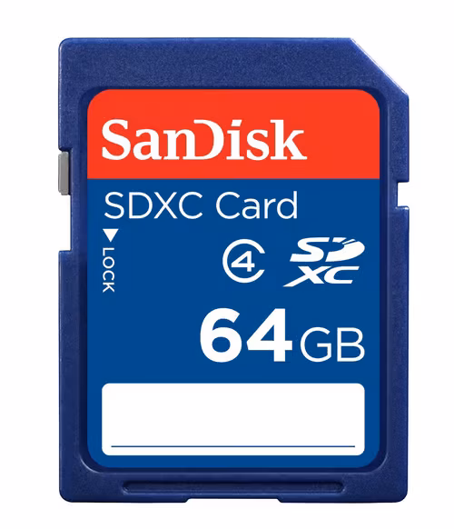 SanDisk Sandisk Flashminnekort 64gb Sdxc