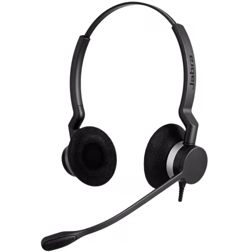 Jabra Jabra Biz 2300 Qd Duo Stereo Ce, Fcc, Ul, Cul,eac, Rcm, Kcc, Rohs, Reach Svart