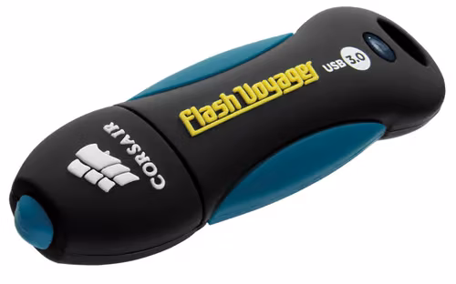 Corsair Corsair Flash Voyager Usb 3.0 64gb Usb-a Svart, Blå