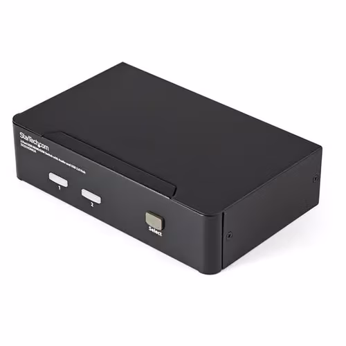 Startech Startech 2 Port Usb Hdmi Kvm Switch With Audio And Usb 2.0 Hub
