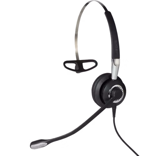 Jabra Jabra Biz 2400 Ii Qd Mono Nc 3-in-1 Wideband Mono Sølv, Svart