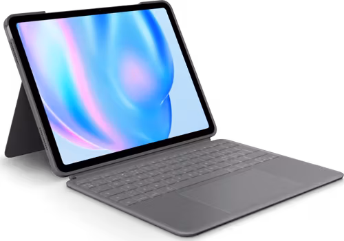 Logitech "Logitech Combo Touch Ipad Air 13"" (m2), Ipad Air 13"" (m3), Ipad Air 13"" (m4) Dansk, Norsk, Svensk, Finsk Grå"