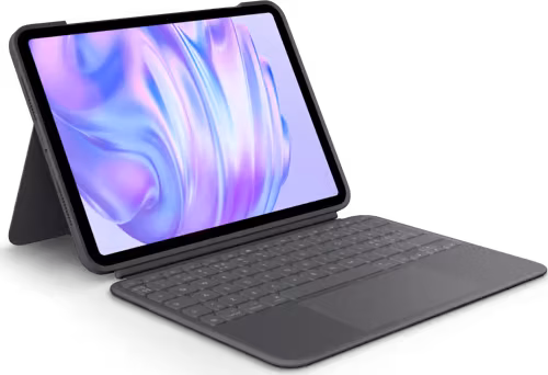 Logitech "Logitech Combo Touch Ipad Pro 11"" (m4), Ipad Pro 11"" (m5) Dansk, Norsk, Suédois, Svensk, Finsk Grafitt"