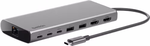 Belkin Belkin Universal Usb-c 8-in-1 Dual Display Core Hub Usb-c 3.2 Gen 1 (3.1 Gen 1)
