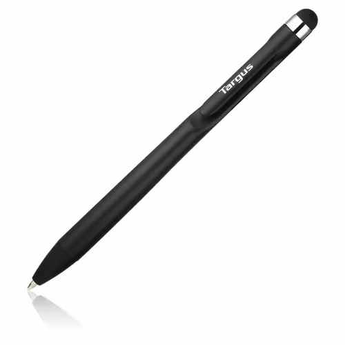 Targus Targus Antimicrobial 2-in-1 Stylus & Pen For Smartphones And Touchscreens Sølv, Svart