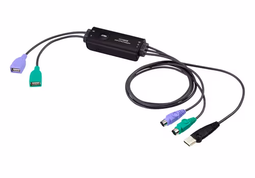 Aten Aten Cv10km Kvm-kabel Sort 0,8 M