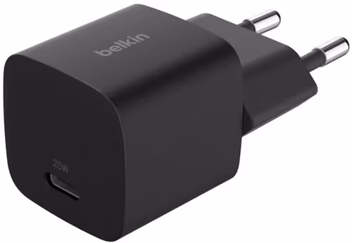 Belkin Belkin 25w Usb Pd Compact Wall Charger Svart