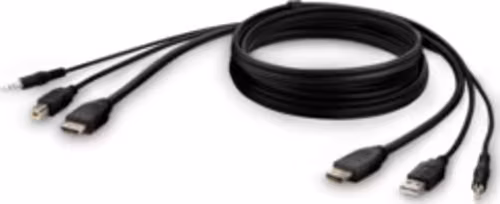 Belkin Belkin F1dn1ccbl Kvm-kabel Svart 3 M