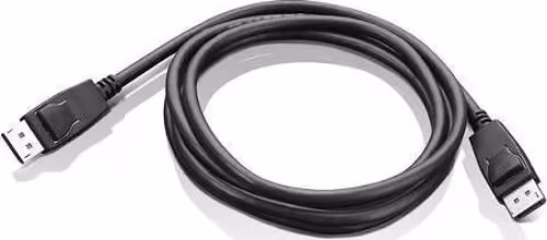 Lenovo Lenovo Displayport-kabel 1.8m Displayport Displayport Svart