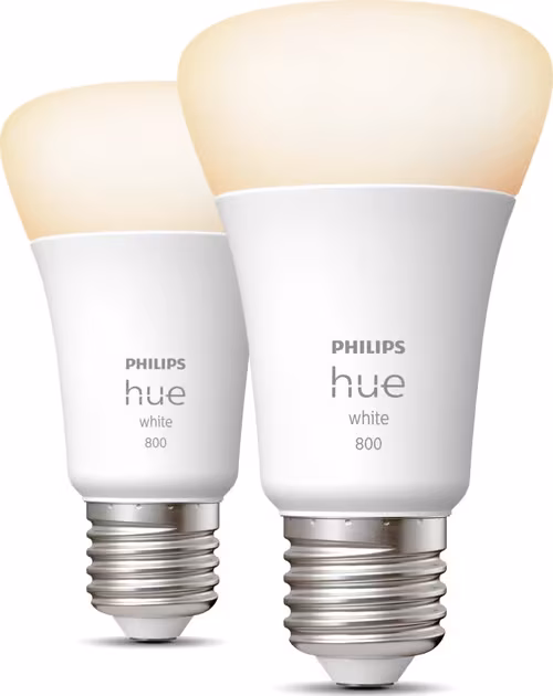 Philips Philips Hue White A60 E27 2-pack