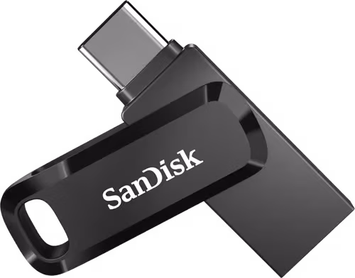 SanDisk Sandisk Ultra Dual Drive Go 32gb Usb-a / Usb-c Svart
