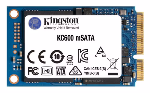 Kingston Kingston Ssdnow Kc600 1tb Ssd Msata Sata 6.0 Gbit/s