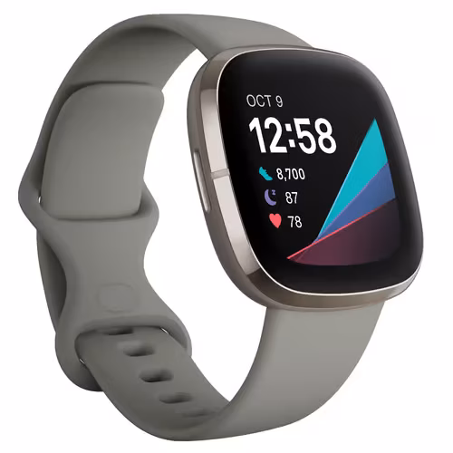 Fitbit Fitbit Sense Sage Grå/sølv