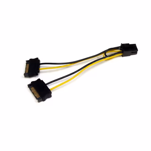 Startech Startech Sata Power To 6 Pin Pci Express Video Card Power Cable Adapter