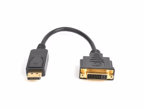 Prokord Prokord Displayport-kabel 0.25m Displayport Dvi Svart
