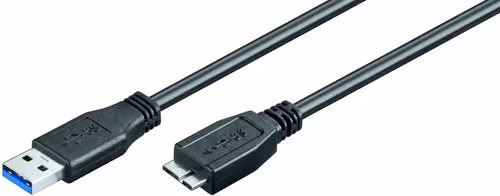 Microconnect Microconnect Usb-kabel 1m Usb-a Micro Usb-b Svart