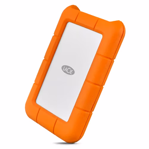 LaCie Lacie Rugged 2tb Mobile Drive Oransje, Sølv