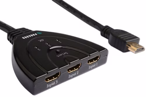 Prokord Prokord Hdmi Switch 3-port 4k@60hz Hdmi 3 X Hdmi Svart