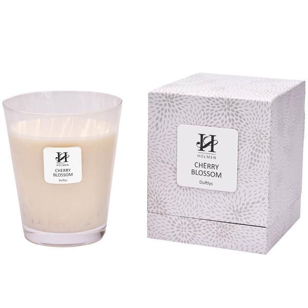 Holmen Holmen - Milano duftlys kirsebærblomst 15 cm hvit
