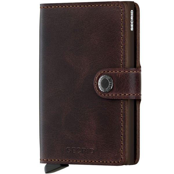 Secrid Secrid - Miniwallet lommebok m/kortholder chocolate