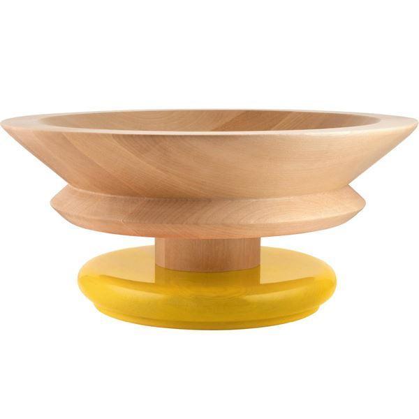 Alessi Alessi - Centre bolle 30cm natur/gul