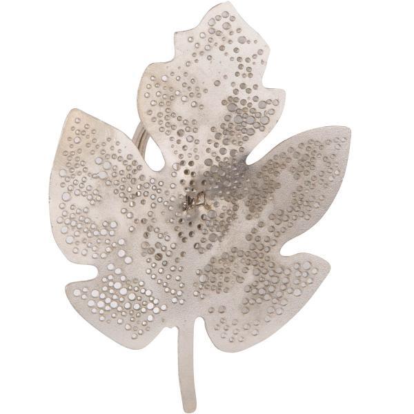 Holmen Holmen - Nopal serviettring i metall 4x9,5x7,5 cm sølv