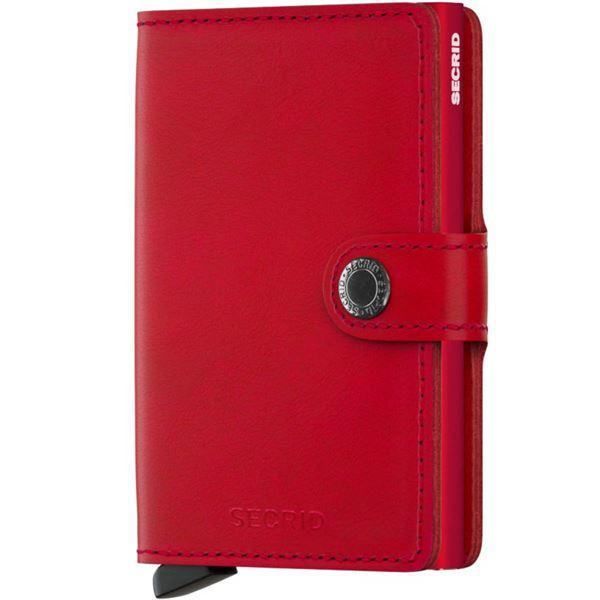 Secrid Secrid - Miniwallet lommebok m/kortholder original rød