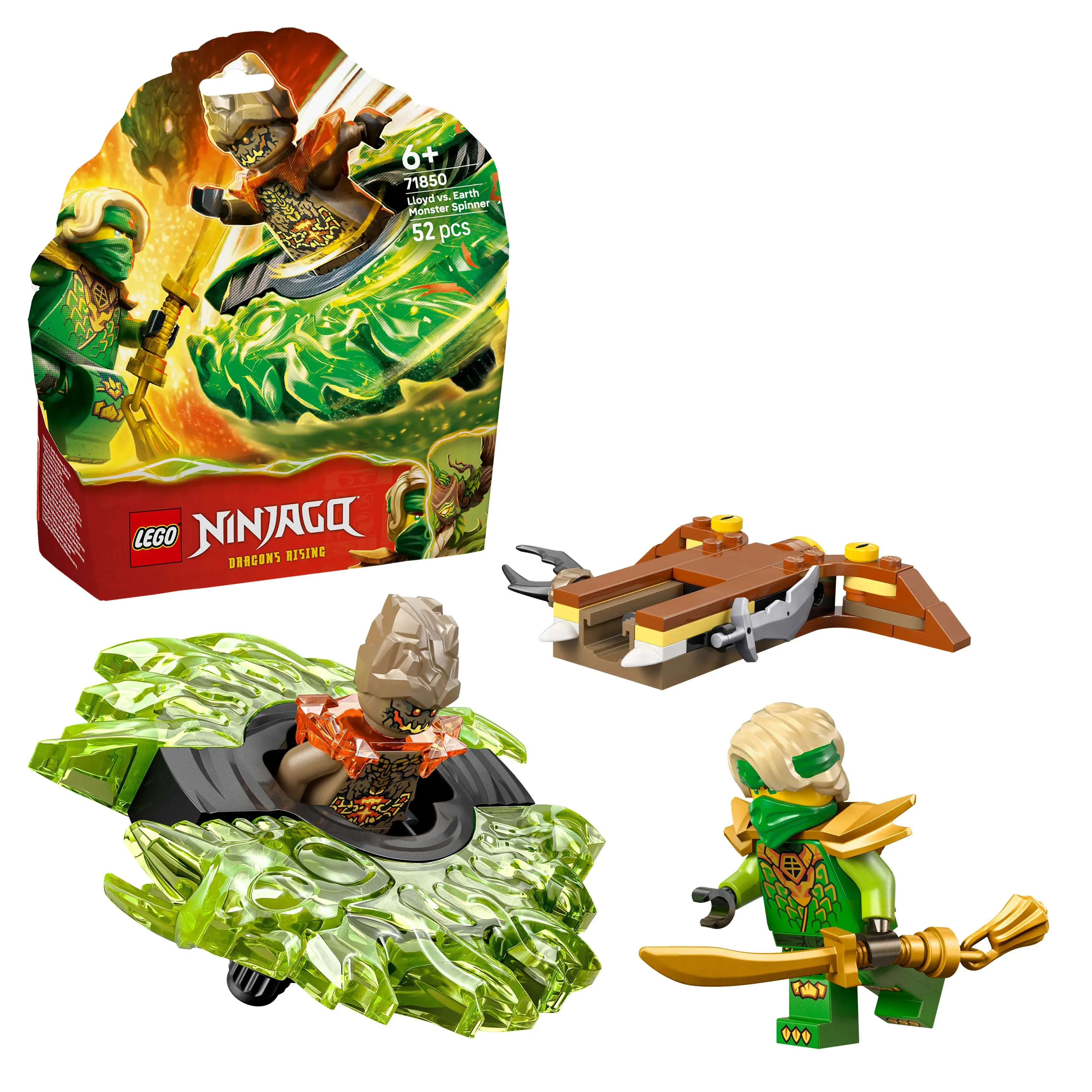 LEGO LEGO Ninjago 71850 Lloyd mot Jordmonster-spinner
