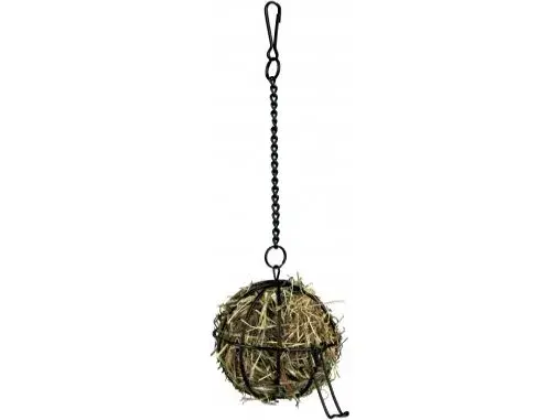Trixie TRIXIE 6104, Kanin, Matdispenser, Metall, Svart, 1 stykker, 8 cm