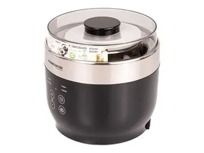 Rommelsbacher JG 80 "Jona" yoghurt and cheese maker (black/stainless steel)