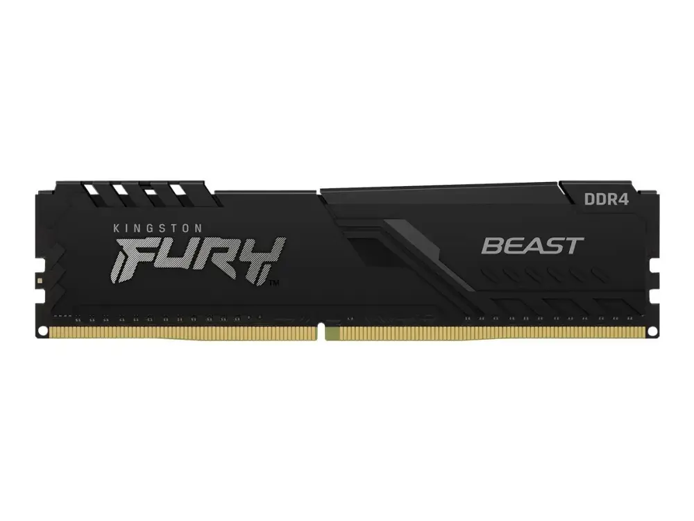 Kingston FURY Beast - DDR5 - modul - 32 GB - DIMM 288-pin - 6000 MT/s / PC5-48000 - CL30 - 1.4 V - ikke-bufret - on-die ECC - svart