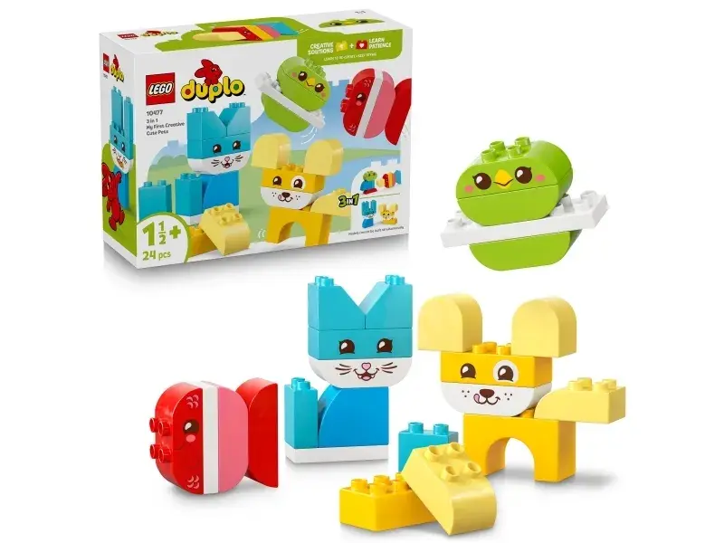 LEGO LEGO DUPLO My First 10477 3-i-1 Kreative, søte kjæledyr