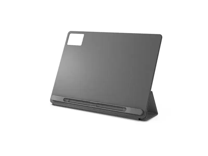 Lenovo Lenovo - Flipomslag til nettbrett - polyuretan (PU) - luna-grå - for Idea Tab Plus ZAG7, ZAGF; Tab K12 ZAGG, ZAGJ