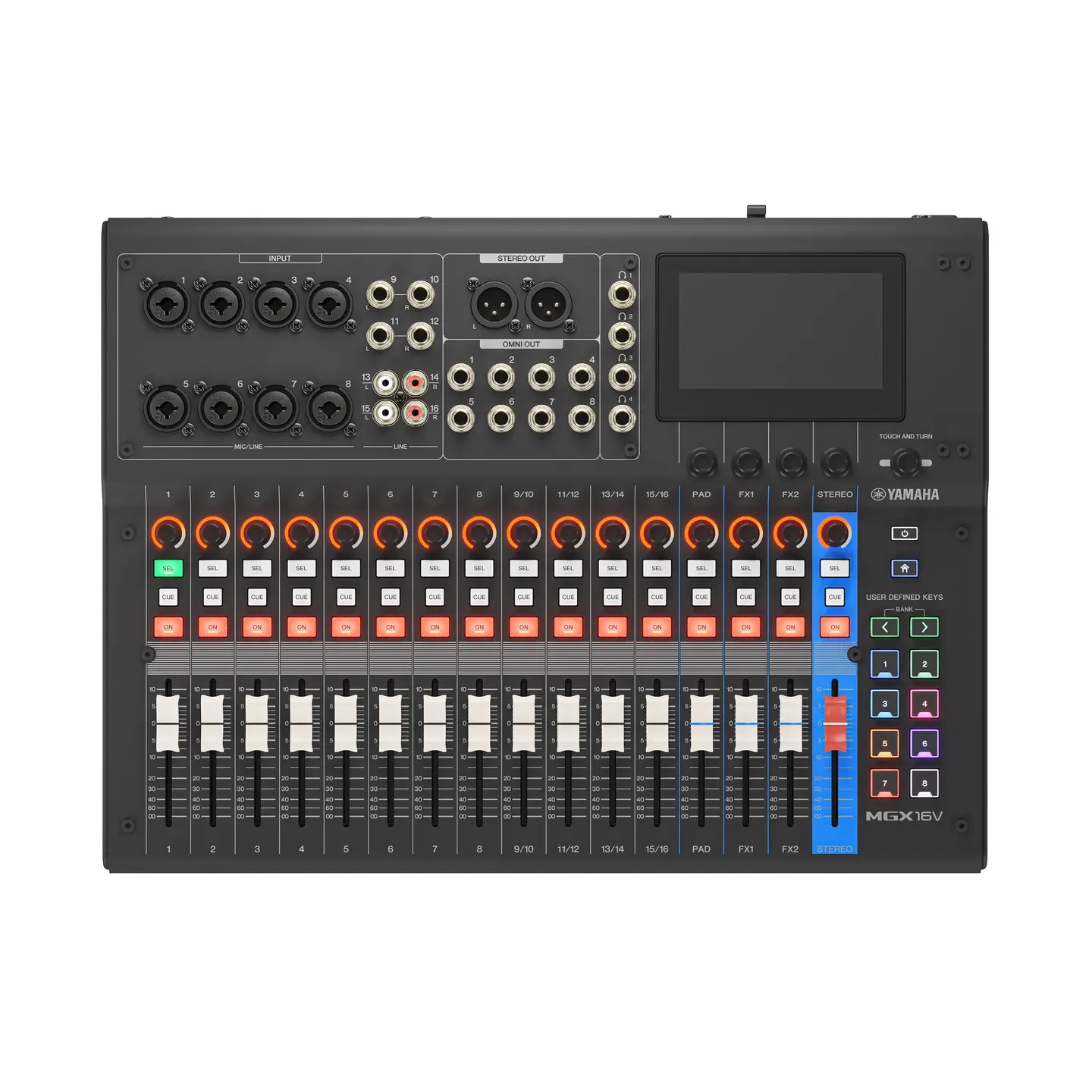 Yamaha Yamaha MGX16V Black * *Kunderetur