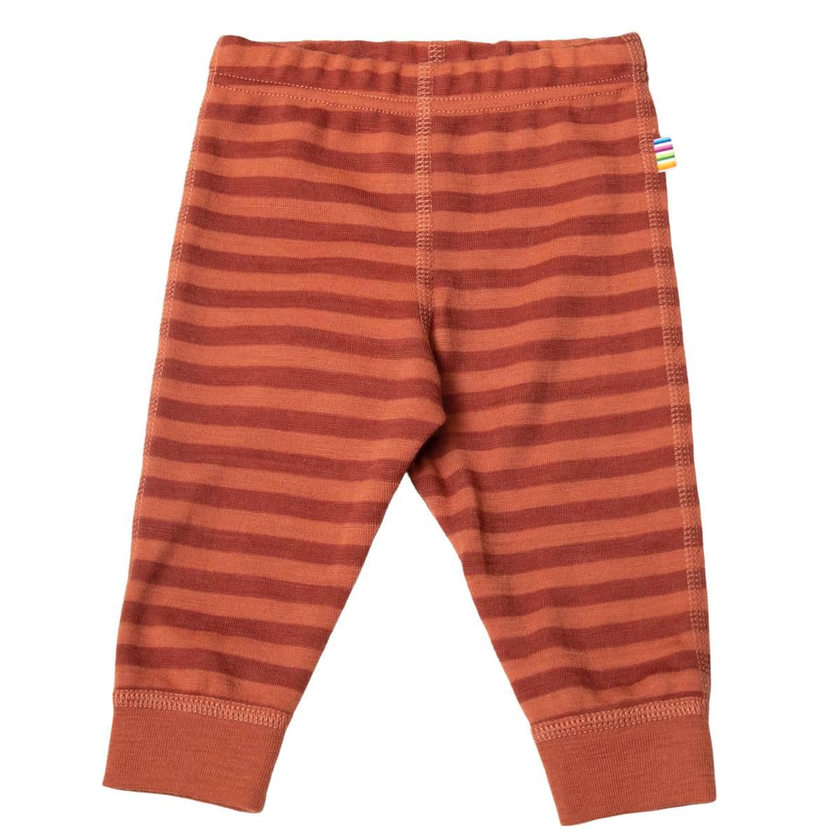 Joha Joha Stripe Ull Leggings Red Strip (80 / 1 år)